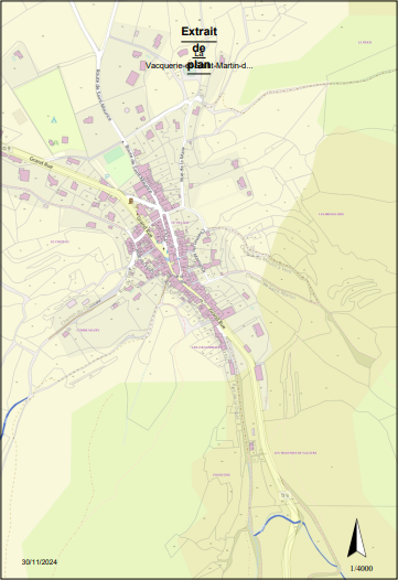 PLAN CADASTRAL VILLAGE